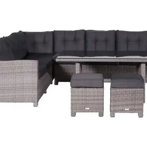 Garantierte Lieferung Zweite Chance Outdoor Feelings Blue Dining Loungeset #2