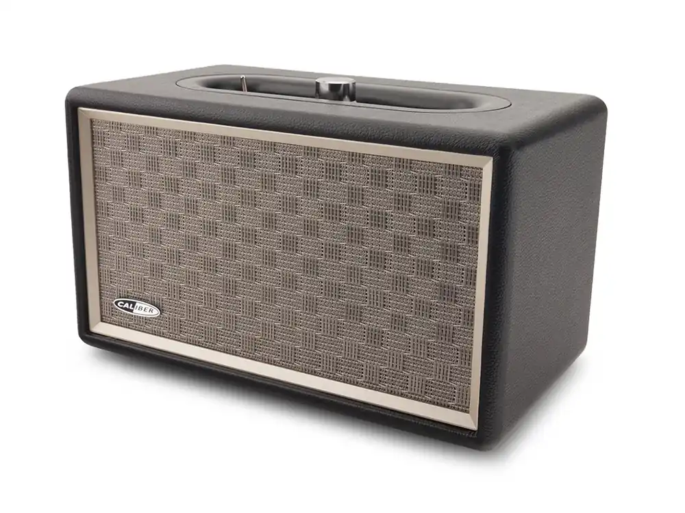 HFG311BT Bluetooth-Lautsprecher mit USB und Batterie - Retro Black Expressversand