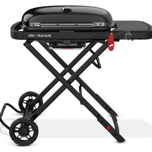 Weber Traveler Stealth Gasgrill Echt