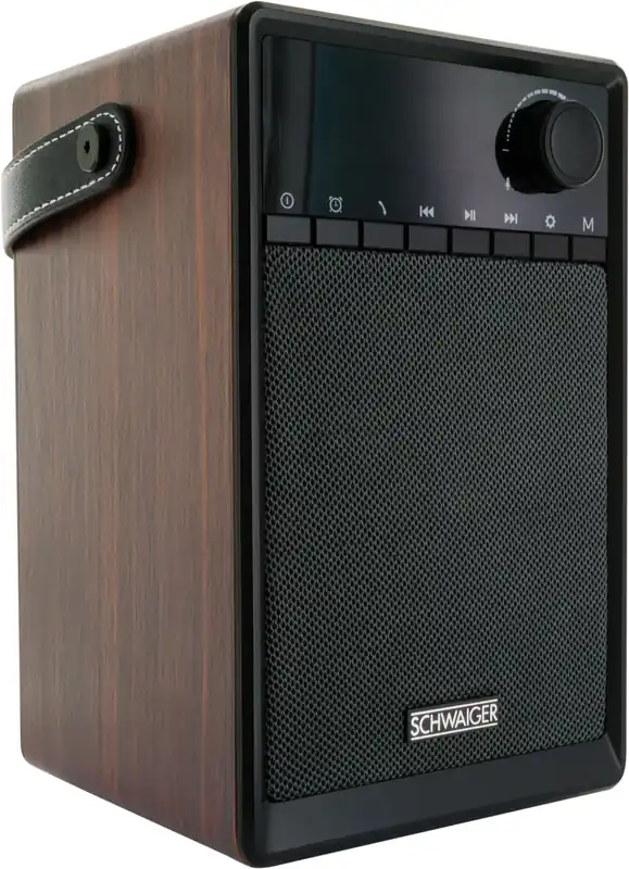 Sonderangebot Schwaiger 715736 Radiowecker mit Powerbank