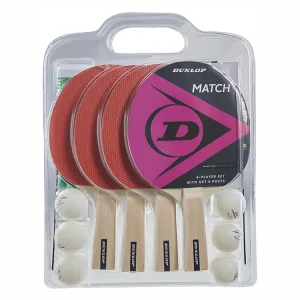 Dunlop Match 4 Tischtennis-Set Sichere Zahlung