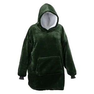 Unique Living Oversized Hoodie - Dark Green Direktkauf