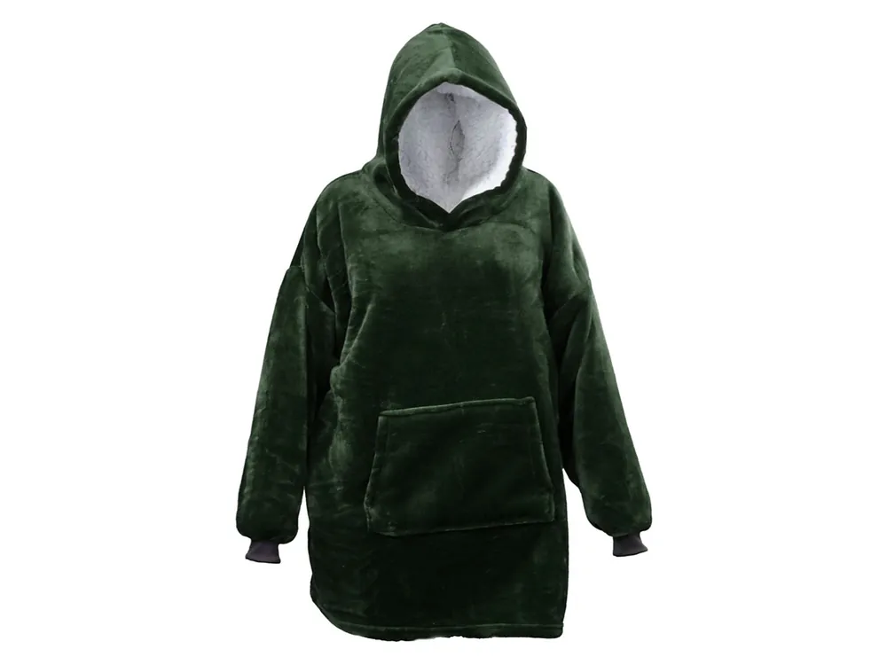 Unique Living Oversized Hoodie - Dark Green Direktkauf