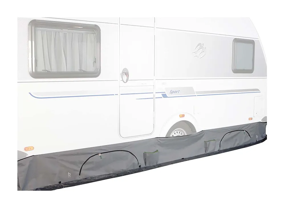Sofort Bestellen Bo-Camp - Caravan-Lüftungsleiste - Deluxe universal - Grau