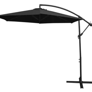 Monstershop 300 freitragender Sonnenschirm - Black Markenprodukt