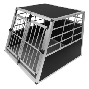 Sonderangebot Monstershop Large 2-türiger Aluminium-Hundekorb