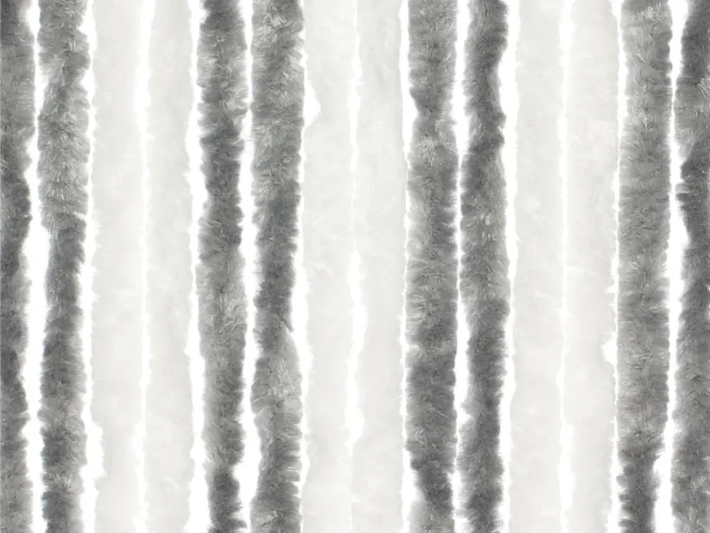 Saisonangebot Travellife Basic 56 x 185 cm Grau/Weiss Chenille-vorhang