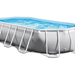 Direkt Vom Hersteller Intex Prism Oval 503 x 274 Rahmenpool mit Filter