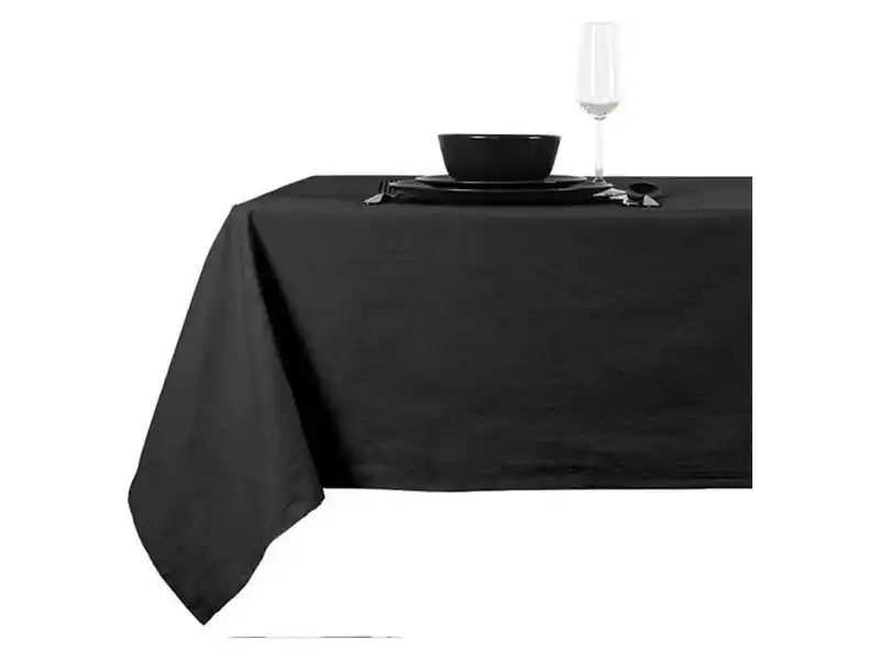 Sonderangebot Unique Living Trix Black 150x200 cm Tischdecke