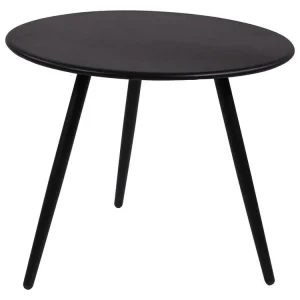 Lesli Living Rafael 45x35 schwarzer Beistelltisch Preiswert