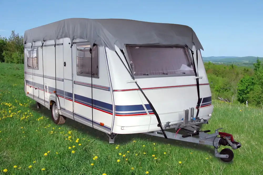 Eurotrail 350 - 400 x 300 cm Schutzhülle fur Wohnwagendach Expressversand