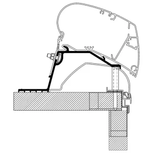Zweite Chance Thule Omnistor Adapter Hobby Serie 6/9 ab 2014 Saisonangebot