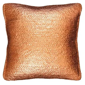 Unique Living Metallic 45 x 45 cm Kissen - Brown Aktuell