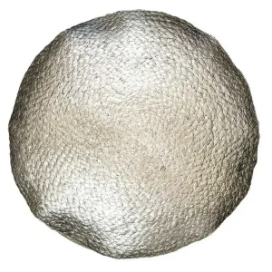 Begrenztes Angebot Unique Living Metallic 45 cm Kissen - Silver