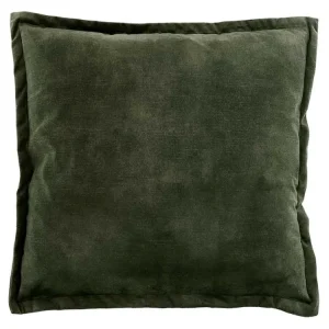 Unique Living Basics 45 x 45 cm Kissen - Dark Green Preiswert