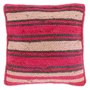 Sonderaktion Unique Living Bennie 45 x 45 cm Kissen - Fuchsia