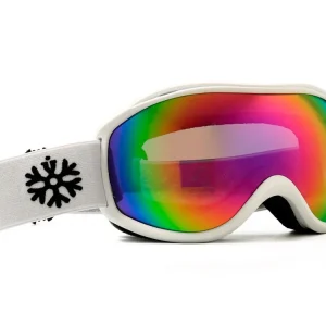 IVOL Weiß Rosa Spiegelglas Skibrille Must-Have