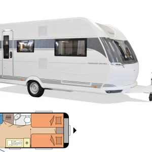 Versand Am Gleichen Tag Hobby Excellent Edition 495 UL 2024 Wohnwagen