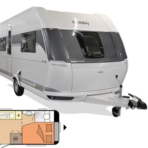 Nur Heute Hobby De Luxe 460 UFe 2024 Wohnwagen