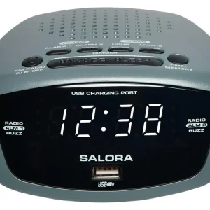 Salora CR627USB Uhrenradio mit Wecker Billig