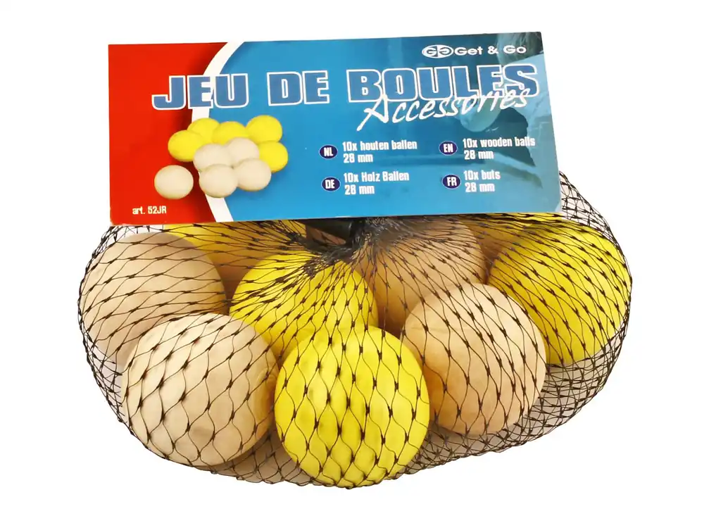 Get & Go Jeu de boules Holzbälle Angebot