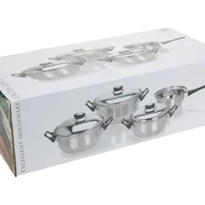 Excellent Houseware 4-teiliges Topfset Wochenendangebot