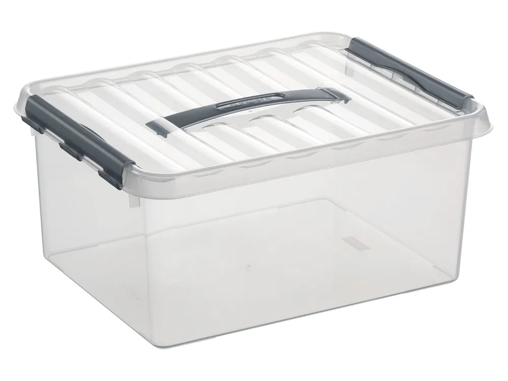 Sunware Q-line Aufbewahrungsbox mit Griff - 15 Liter Echt