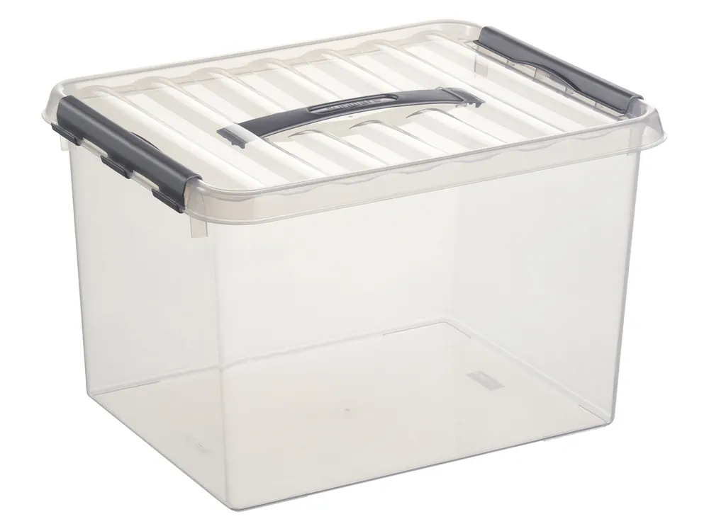 Begrenztes Angebot Sunware Q-line Aufbewahrungsbox mit Griff - 22 Liter