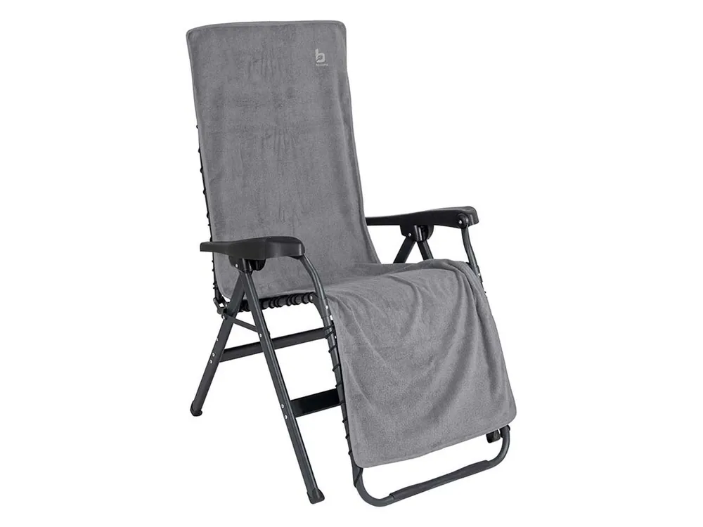 Begrenztes Angebot Bo-Camp Größe L Grey Universal Stuhlbezug