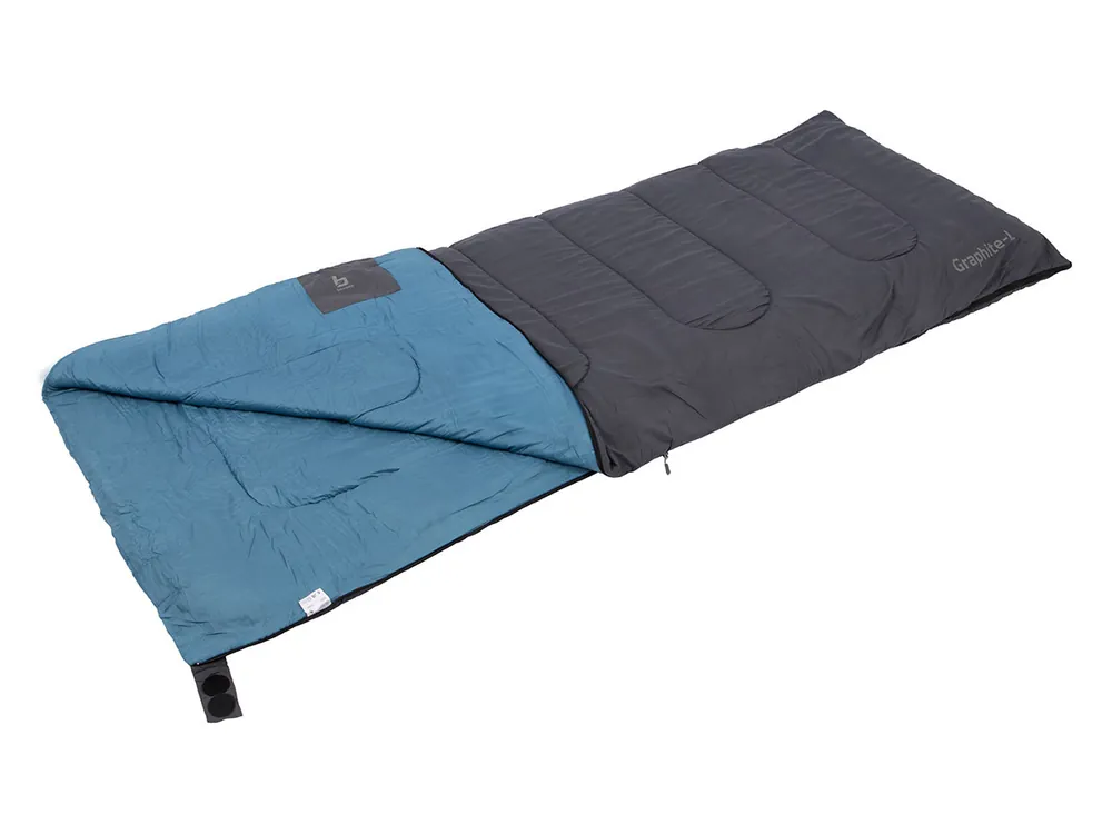 Geprüft Bo-Camp Graphite-L Schlafsack