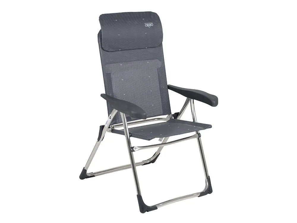 Preisknaller Crespo AL-213 Compact Klappstuhl - Dark Grey