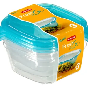 Expressversand Curver Fresh&Go Frischhaltedosen - 3 x 0,25 Liter