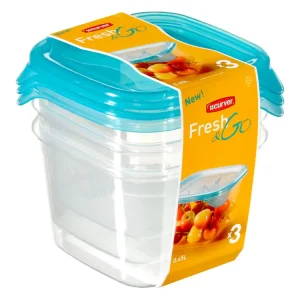 Curver Fresh&Go Frischhaltedosen - 3 x 0,45 Liter Direkt Vom Hersteller