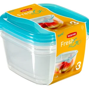 Curver Fresh&Go Frischhaltedosen - 3 x 1,2 Liter Saisonangebot