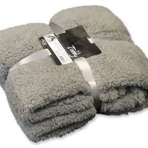 Must-Have Unique Living Teddy Decke - Grey