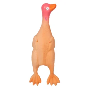 Ausverkauf Flamingo Latex-Ente Quietschspielzeug