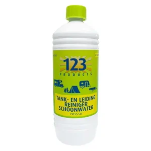 123 Products Frischwassertank- und Rohrreiniger - 1 Liter Saisonangebot
