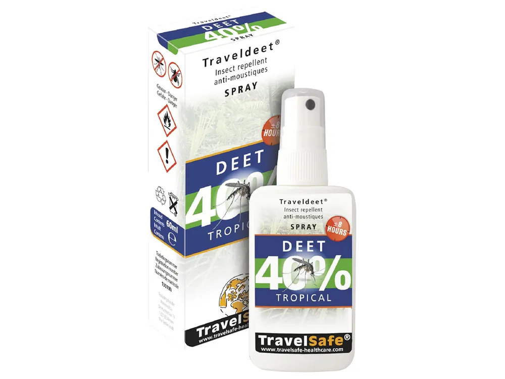 Must-Have TravelSafe Traveldeet 40% Spray