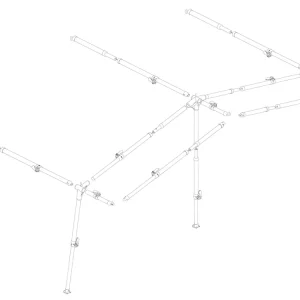 Jetzt Bestellen Ventura Standard 250 IXL Fibermax G14 - G16 Vorzeltgestänge