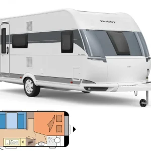 Abverkauf Hobby De Luxe 560 KMFe Wohnwagen