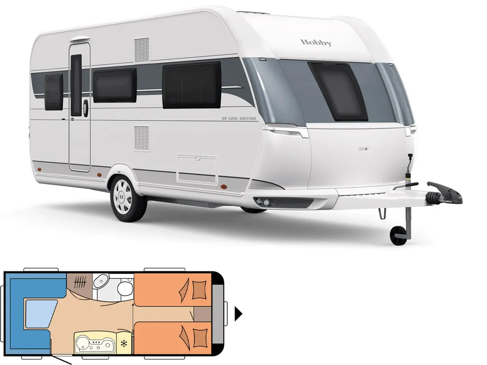 Mega-Angebot Hobby De Luxe Edition 495 UL Wohnwagen