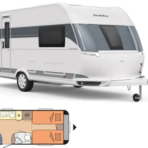 Zertifiziert Hobby Excellent 540 UL Wohnwagen
