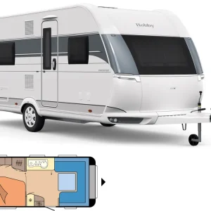 Schnäppchen Hobby Prestige 560 WFU Wohnwagen