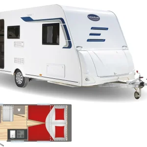 Bestpreis Caravelair Alba 472 Wohnwagen