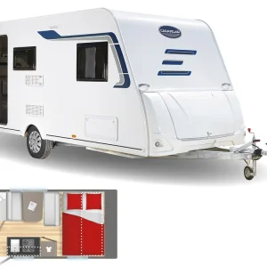 Bestseller Caravelair Alba 466 Family Wohnwagen