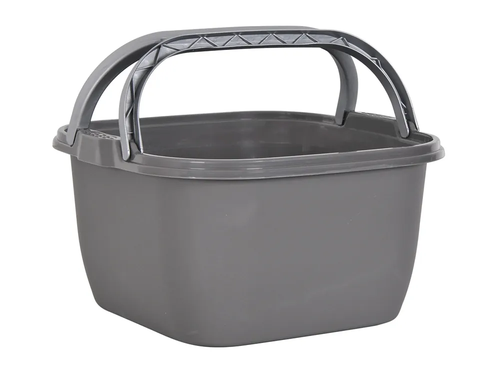 Top-Preis Bo-Camp 18,5 Liter Spülschüssel mit Henkeln - Grey