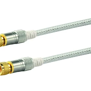 Sofort Bestellen Schwaiger F-Stecker White Satellitenkabel - 10 meter