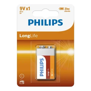 Preiswert Philips Longlife Power 9V Batterie