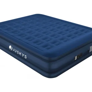 Juskys Sapri L selbstaufblasendes Luftbett - Blue Schneller Versand