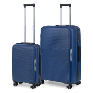TravelZ Swinger 2-teilige Kofferset - Blue Rabatt